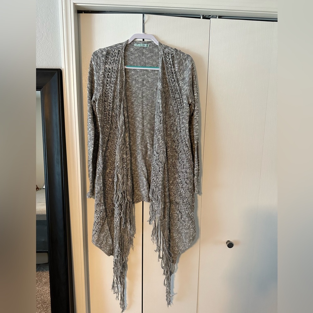 Maurice’s grey Cardigan